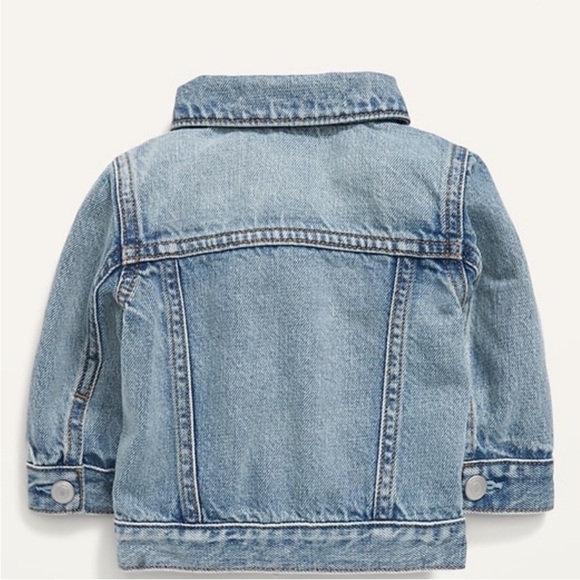 Old Navy Baby Blue Jean Jacket 3-6 month - Picture 7 of 7